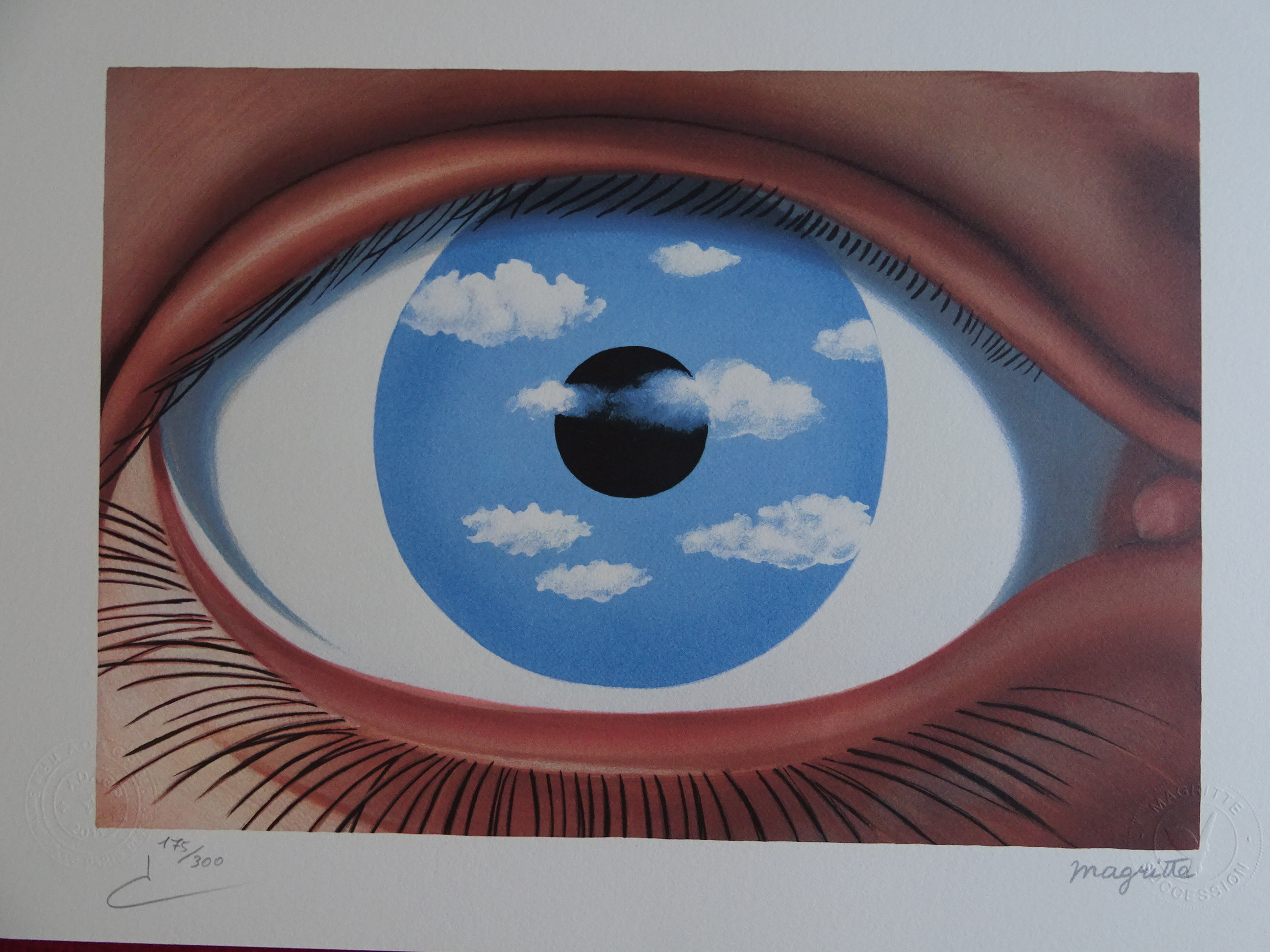 Rene Magritte After The Eye Lithograph Post War Modern Art Plazzart