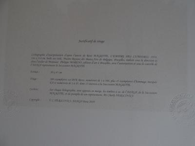 René MAGRITTE (d’après) - L’Empire des Lumières - Lithographie 2