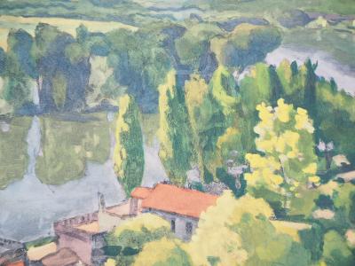 Albert MARQUET : La Frette sur Seine - Lithographie originale signée 2