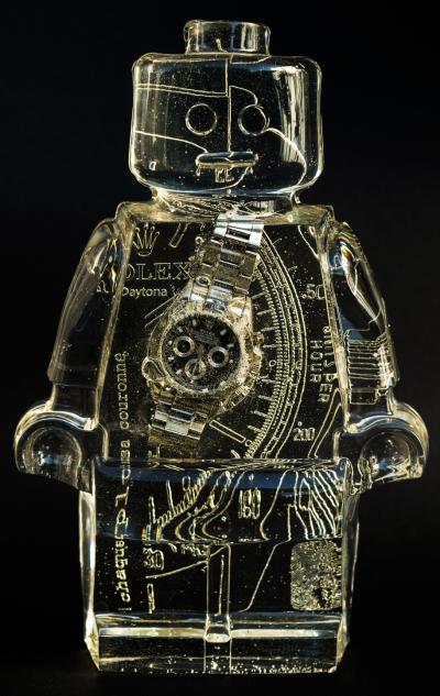 Vincent SABATIER - Rolex II, 2019 - Sérigraphie signée au crayon 2