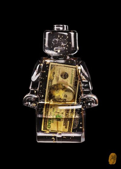 Vincent SABATIER - 100$, 2019 - Sérigraphie signée au crayon