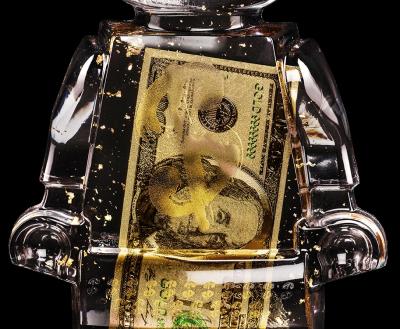 Vincent SABATIER - 100$, 2019 - Sérigraphie signée au crayon 2