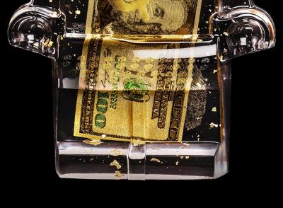 Vincent SABATIER - 100$, 2019 - Sérigraphie signée au crayon 2