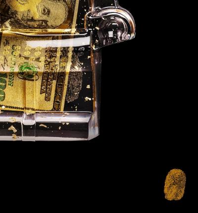 Vincent SABATIER - 100$, 2019 - Sérigraphie signée au crayon 2