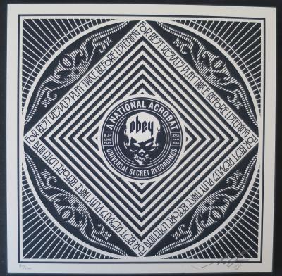 Shepard FAIREY (Obey) - National Acrobat, 2013 - Sérigraphie signée et numérotée 2