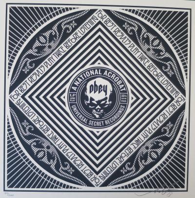 Shepard FAIREY (Obey) - National Acrobat, 2013 - Sérigraphie signée et numérotée 2