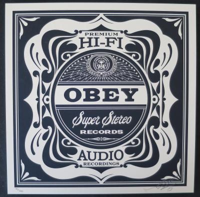 Shepard FAIREY (Obey) - Super Stereo, 2013 - Sérigraphie signée et numérotée 2