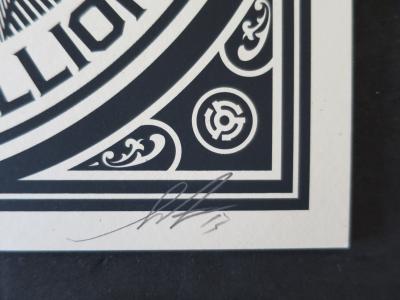 Shepard FAIREY (Obey) - Sedation Of Millions, 2013 - Sérigraphie signée et numérotée 2