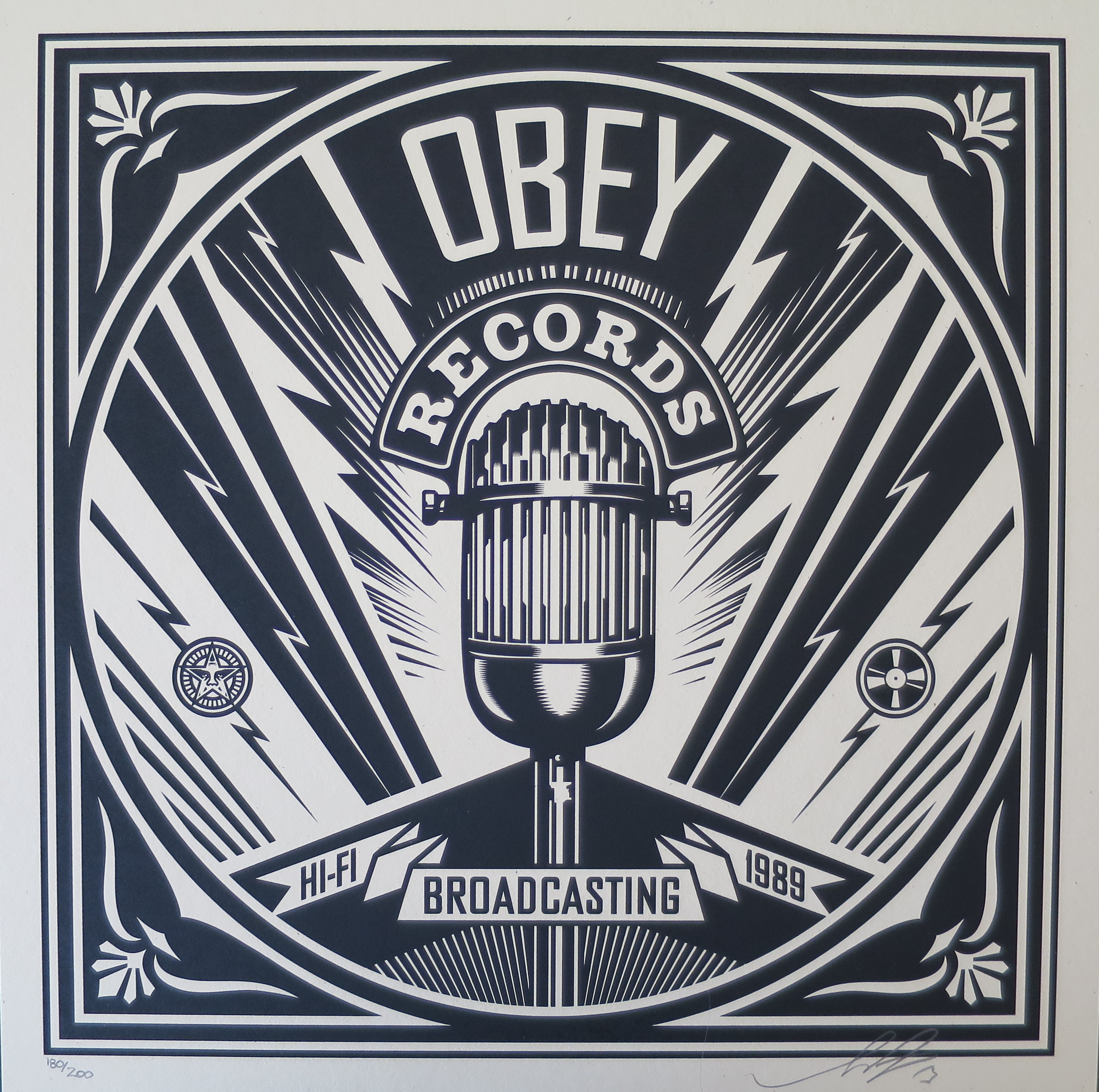 Shepard FAIREY (Obey) - Obey X Cope2 X Cooper Print, 2011 - sérigraphie