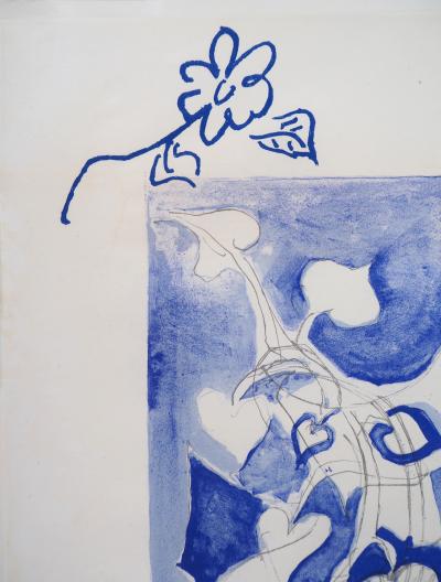Georges BRAQUE - Jardin vivant - Lithographie originale signée 2