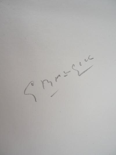 Georges BRAUQUE - L’envol, 1955 - Lithographie originale signée au crayon 2