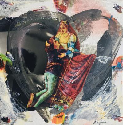 HASTAIRE - Roméo et Juliette XXI, 2009 - Technique mixte sur toile signée 2