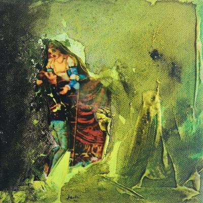 HASTAIRE - Roméo et Juliette XXVII, 2009 - Technique mixte sur toile signée 2