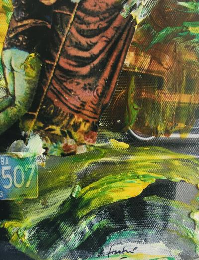 HASTAIRE - Roméo et Juliette XIII, 2009 - Technique mixte sur toile signée 2