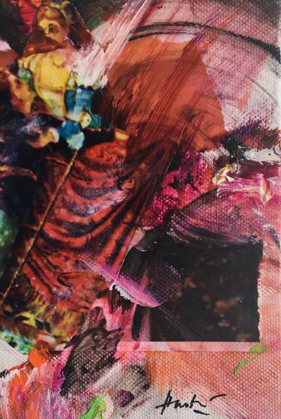 HASTAIRE - Roméo et Juliette XIV, 2009 - Technique mixte sur toile signée 2