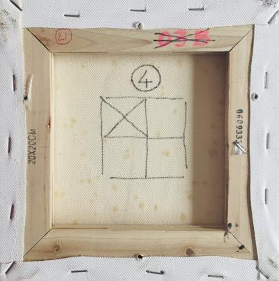 HASTAIRE - Roméo et Juliette XXI, 2009 - Technique mixte sur toile signée 2