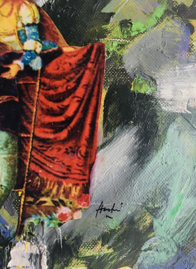 HASTAIRE - Roméo et Juliette XXIX, 2009 - Technique mixte sur toile signée 2