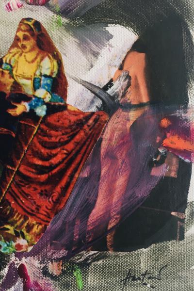 HASTAIRE - Roméo et Juliette XXVIII, 2009 - Technique mixte sur toile signée 2