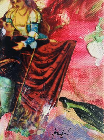 HASTAIRE - Roméo et Juliette XXVI, 2009 - Technique mixte sur toile signée 2