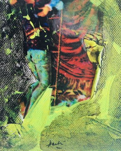 HASTAIRE - Roméo et Juliette XXVII, 2009 - Technique mixte sur toile signée 2