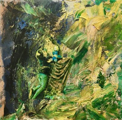 HASTAIRE - Roméo et Juliette III, 2009 - Technique mixte sur toile signée 2