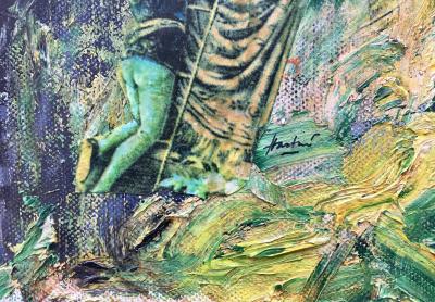 HASTAIRE - Roméo et Juliette III, 2009 - Technique mixte sur toile signée 2