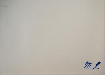 Marie LAURENCIN : Poème, Dessin original signé 2