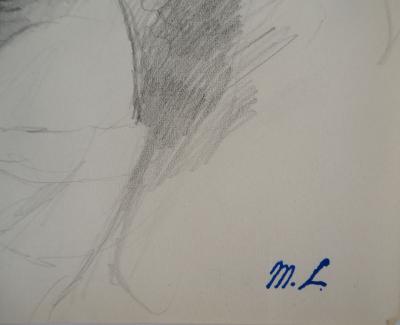 Marie LAURENCIN : Séductrice, Dessin original signé 2