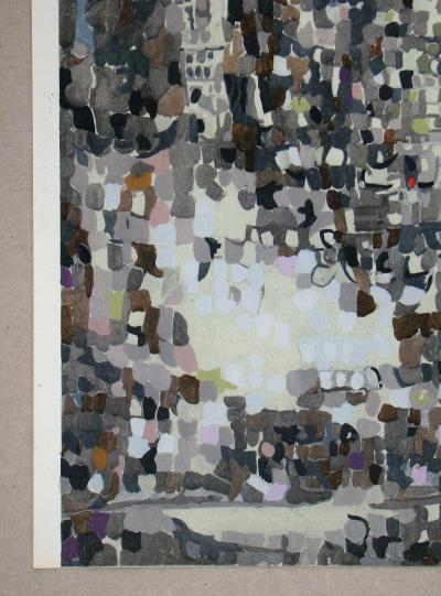Maria Helena VIEIRA DA SILVA (d’après) - Peinture, 1956 - Pochoir 2