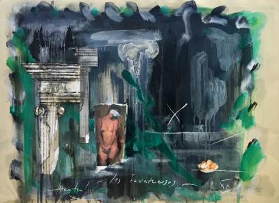 HASTAIRE - Les invertueuses XX, 2004 - Technique mixte signée 2