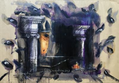 HASTAIRE - Les invertueuses VI, 2004 - Technique mixte signée 2
