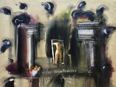 HASTAIRE - Les invertueuses XVI, 2004 - Technique mixte signée 2