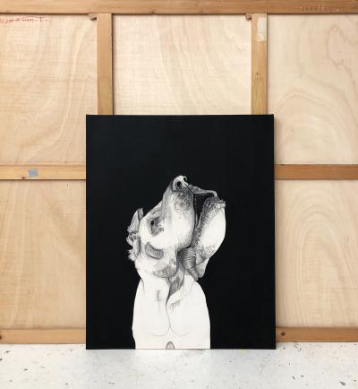 Mateo ANDREA - Perrito Señor, 2015 - Technique mixte sur toile 2