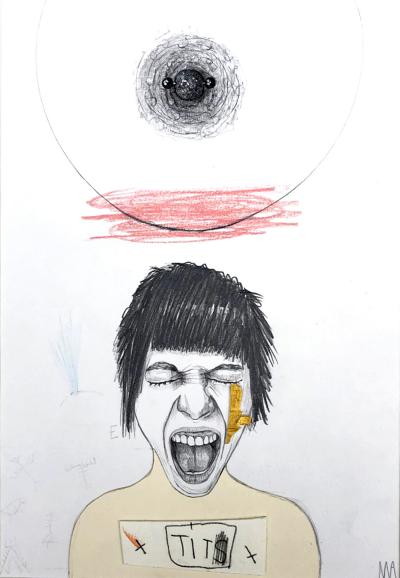 Mateo ANDREA - Tit, 2017 - Dessin 2