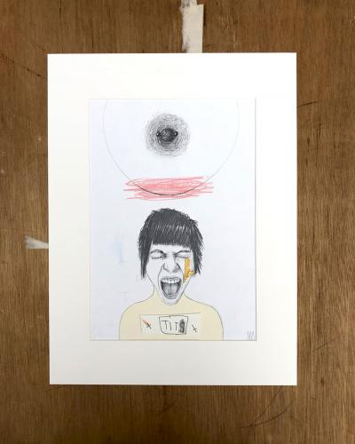 Mateo ANDREA - Tit, 2017 - Dessin 2
