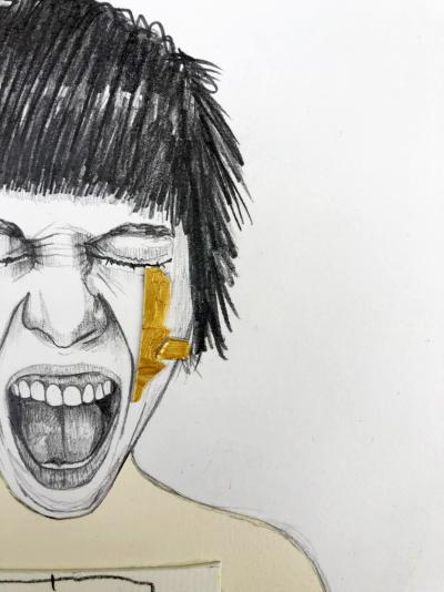 Mateo ANDREA - Tit, 2017 - Dessin 2