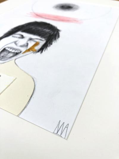 Mateo ANDREA - Tit, 2017 - Dessin 2