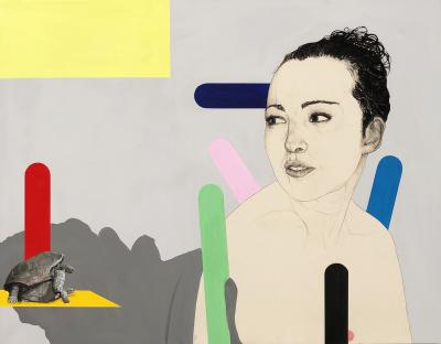 Mateo ANDREA - Tortugas, 2020 - Technique mixte sur toile 2
