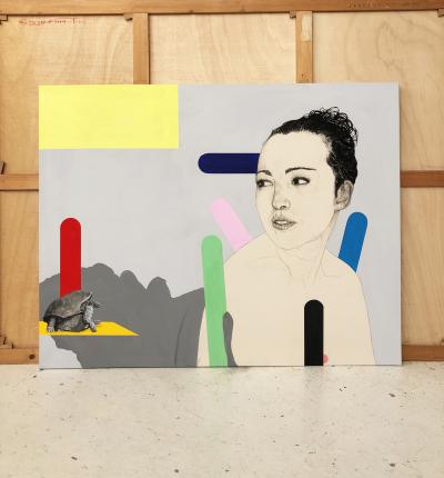Mateo ANDREA - Tortugas, 2020 - Technique mixte sur toile 2