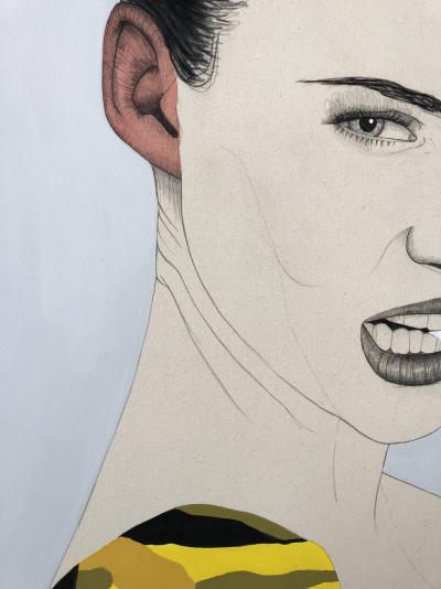 Mateo ANDREA - Warrior II, 2020 - Technique mixte sur toile 2