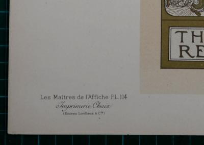 Alphonse MUCHA - Lorenzaccio, 1896 - Affiche lithographique originale 2
