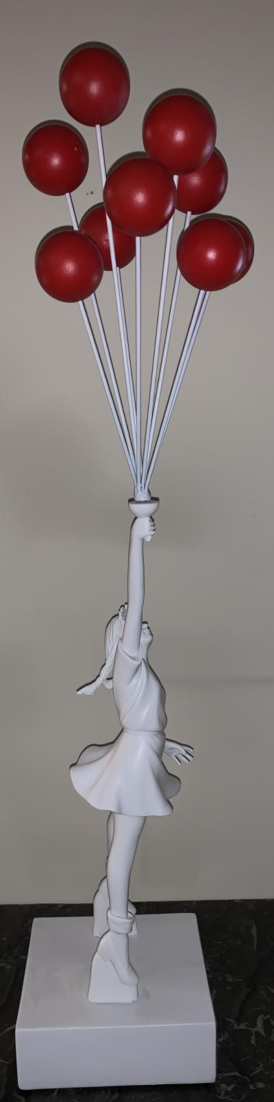 BANKSY (after) - Flying Balloons Girl, 2019 - Sculpture 2
