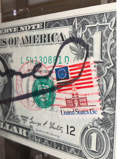 Andy WARHOL - 1$  - Billet signé 2