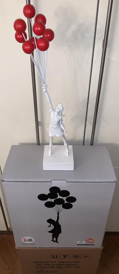 BANKSY (after) - Flying Balloons Girl, 2019 - Sculpture 2