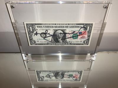 Andy WARHOL - 1$  - Billet signé 2