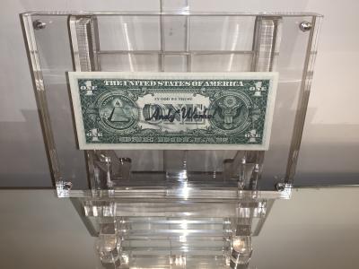 Andy WARHOL - 1$  - Billet signé 2