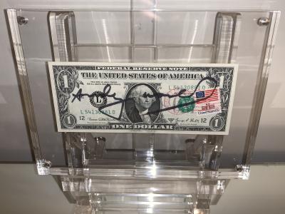 Andy WARHOL - 1$  - Billet signé 2
