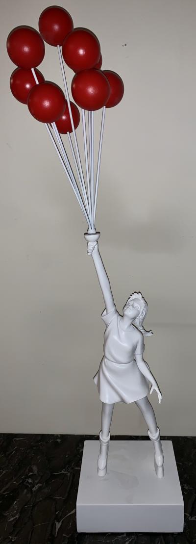 BANKSY (after) - Flying Balloons Girl, 2019 - Sculpture 2