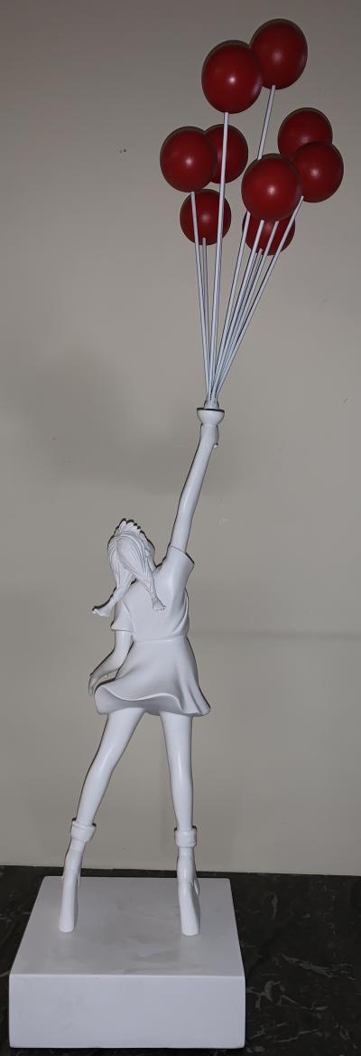 BANKSY (after) - Flying Balloons Girl, 2019 - Sculpture 2