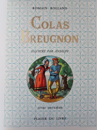 Romain ROLLAND - Colas Breugnon, 1972 - Deux volumes 2